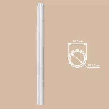 Колонна DECOMASTER DCK-02 (O 150*2400, вн.O 115мм)