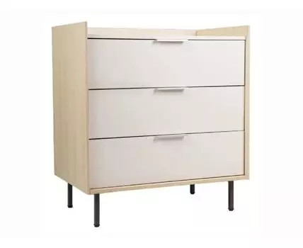 Комод 3 ящика Linea (Бежевый, 80)