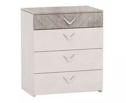 Комод Амелия (Низкие, 40 см, Ящики, Под телевизор, Бежевый, 65)