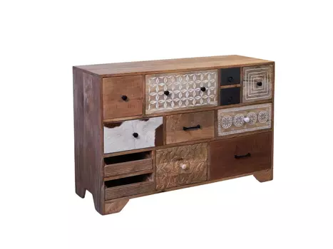 Комод из массива, ГОБИНД 12 ящиков