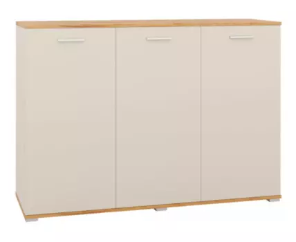 Комод Кассандра 138 дуб крафт золотой / кашемир