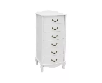 Комод Leset Джульетта узкий (Белый, 49)