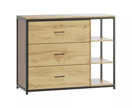 Комод Лофт Дуб Золотистый Диван.ру