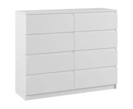 Комод Мадера 1200.8 лдсп белый