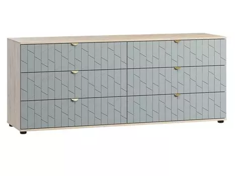 Комод Монблан-4 Angle Mentol