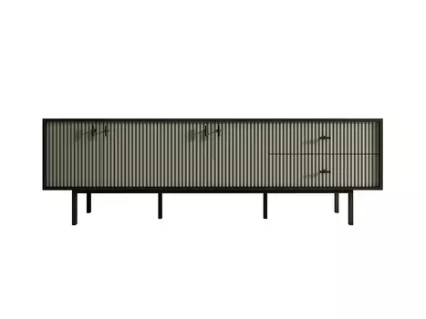 Комод с четырьмя дверками и двумя ящиками Emerson