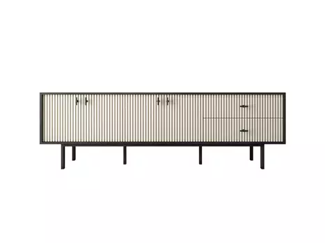 Комод с четырьмя дверками и двумя ящиками Emerson