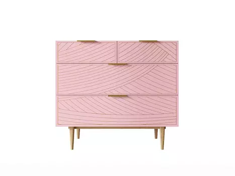 Комод с четыремя ящиками Line