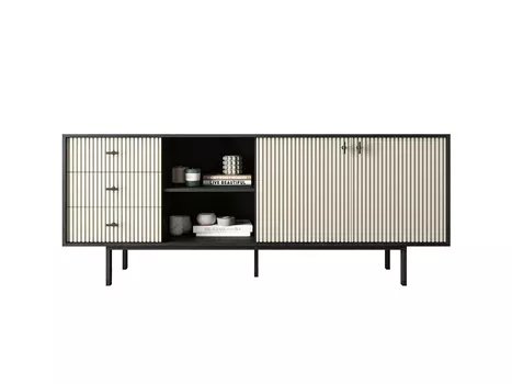 Комод с дверками и нишей Emerson