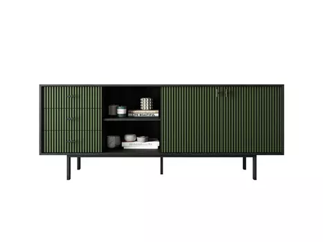 Комод с дверками и нишей Emerson