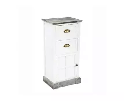 Комод с двумя ящиками и дверцей