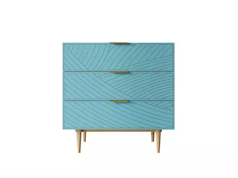 Комод с тремя ящиками Line