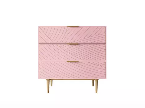 Комод с тремя ящиками Line