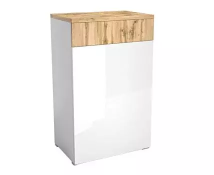 Комод Сахара (Высокие, Неглубокие, Полки, Прямые, Белый, 58.2)