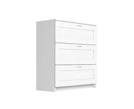 Комод СИРИУС с тремя ящиками, цвет белый