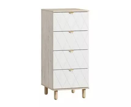 Комод Теджонс-1 Diamond Milk