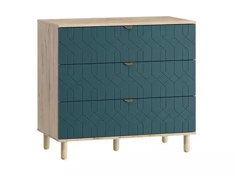 Комод Теджонс-3 Deco Aquamarine