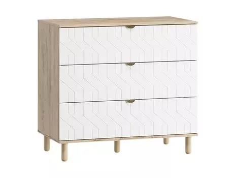 Комод Теджонс-3 Deco Milk