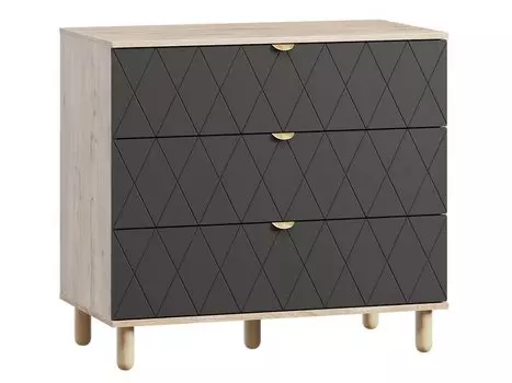 Комод Теджонс-3 Diamond Grey