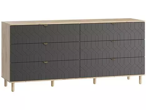 Комод Теджонс-4 Deco Grafit