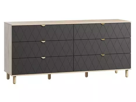 Комод Теджонс-4 Diamond Grey