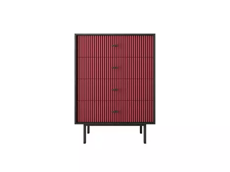 Комод вертикальный с четырьмя ящиками Emerson