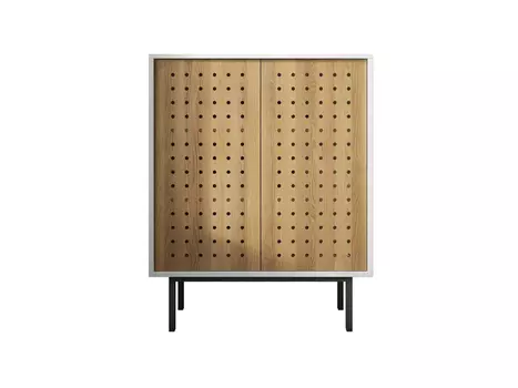 Комод высокий с дверками KOTO