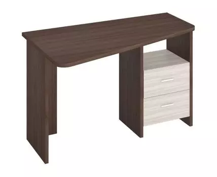 Компьютерный стол Альт (77, 72, Угловые, Темное-светлое дерево, 120)