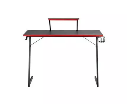 Компьютерный стол Basic (черный, красный, 59)