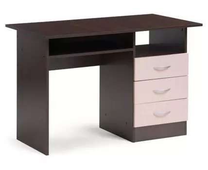 Компьютерный стол Бриз 110х60х75 ЛДСП венге / дуб белфорт