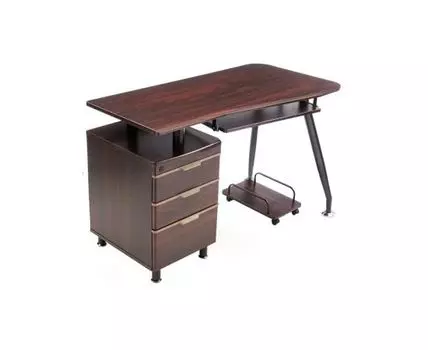 Компьютерный стол Erida (орех, 120)