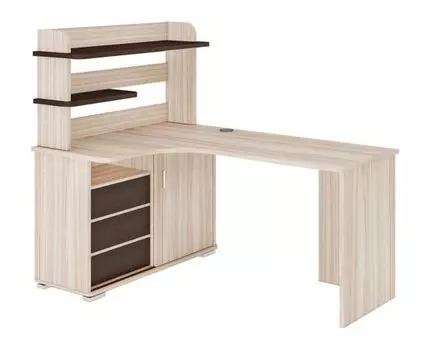 Компьютерный стол Голиаф (138.5, 116, Угловые, Светлое дерево, 140)