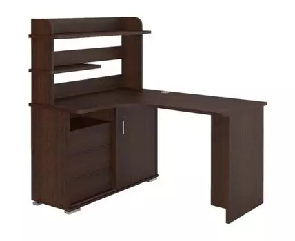 Компьютерный стол Голиаф (138.5, 116, Угловые, венге, 140)