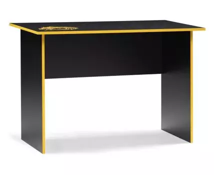 Компьютерный стол Эрмтрауд 110х60х75 черный / желтый