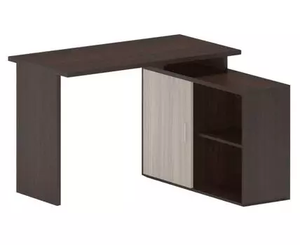 Компьютерный стол Либела (77.2, 96, Прямые, Темное-светлое дерево, 120)