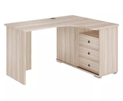 Компьютерный стол Линкор (74, 116, Угловые, Светлое дерево, 140/160)