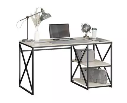 Компьютерный стол Лопес (74.4, 65, Прямые, Светлое дерево, 135)