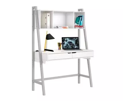 Компьютерный стол Мирум-2 (180, 60, Дизайнерские, Белый, 128)