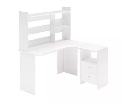 Компьютерный стол Мистери (152, 120, Угловые, Белый, 130)