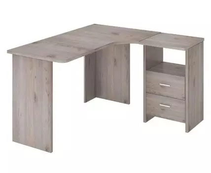 Компьютерный стол Мистерия (77, 120, Угловые, Светлое дерево, 130)