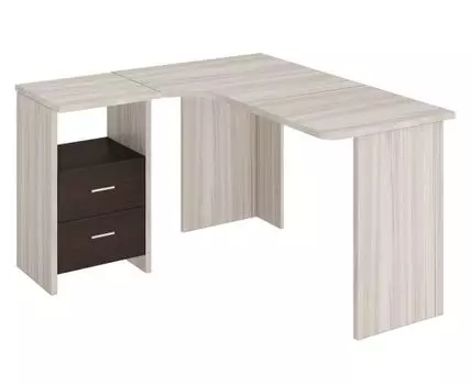 Компьютерный стол Мистерия (77, 120, Угловые, Светлое дерево, 130)