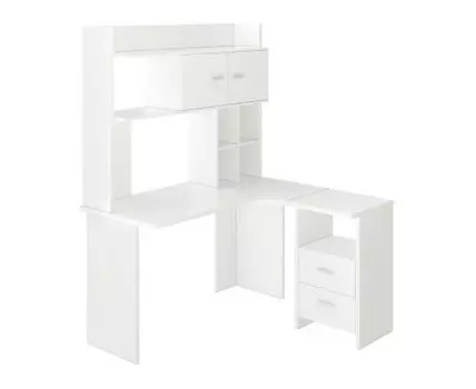 Компьютерный стол Окулус (178.4, 120, Угловые, Белый, 130)