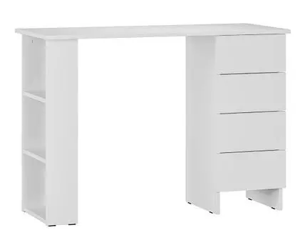 Компьютерный стол Оливер (75, 45, Прямые, Белый, 106)