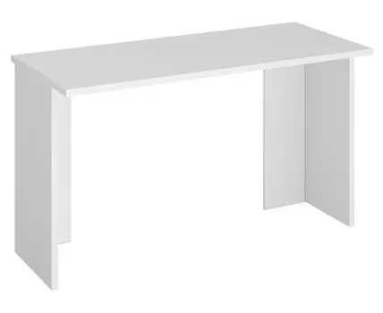 Компьютерный стол Парсиваль (77, 60, Прямые, Белый, 100/130)