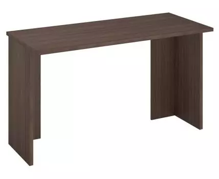 Компьютерный стол Парсиваль (77, 60, Прямые, Коричневое дерево, 100/130)