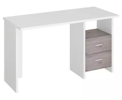 Компьютерный стол Парсиваль Т (77, 60, Прямые, Белый, 100/130)