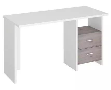 Компьютерный стол Парсиваль Т (77, 60, Прямые, Белый, 100/130)