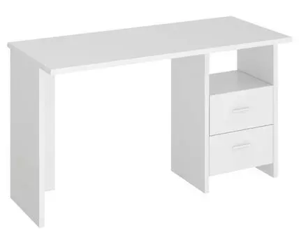 Компьютерный стол Парсиваль Т (77, 60, Прямые, Белый, 100/130)