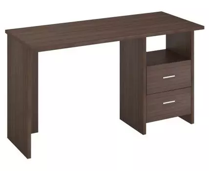 Компьютерный стол Парсиваль Т (77, 60, Прямые, Коричневое дерево, 100/130)