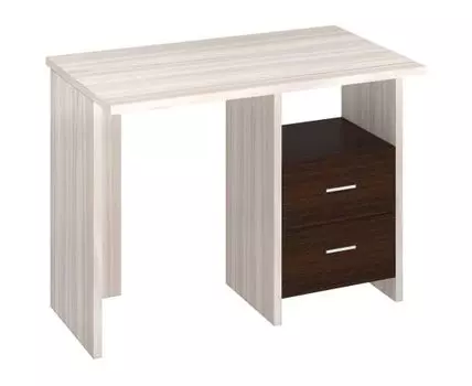 Компьютерный стол Парсиваль Т (77, 60, Прямые, Светлое дерево, 100/130)